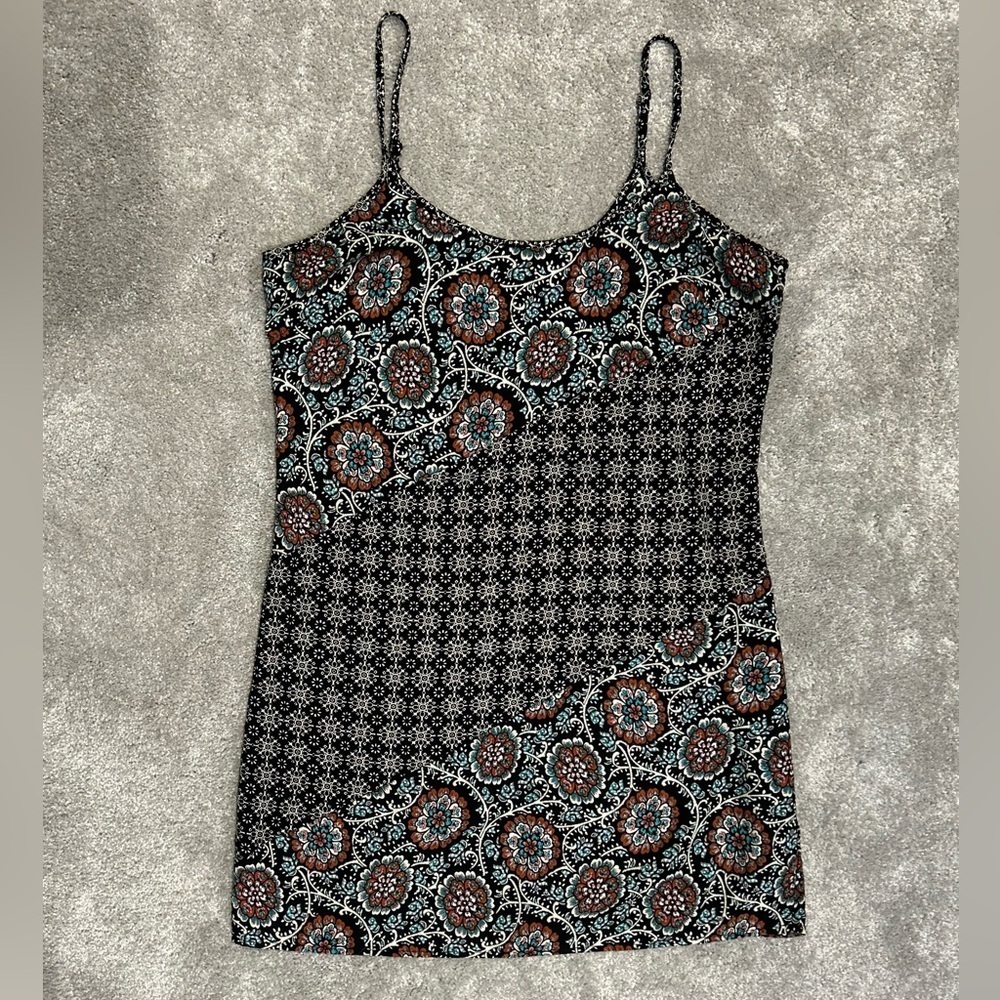 Xhilaration Multi-Print Swim Cover Up Cami Dress Like New Women’s Size Small - Picture 6 of 6